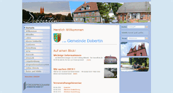 Desktop Screenshot of dobbertin.de